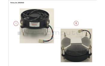 Fujitsu HEATSINK 65W para Fujitsu Esprimo D538