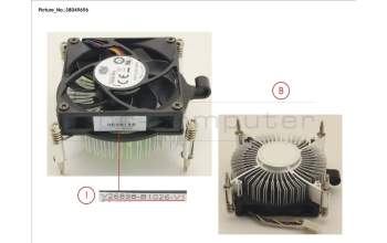 Fujitsu Heatsink para Fujitsu Esprimo K557/24