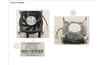 Fujitsu HEATSINK para Fujitsu Esprimo K558