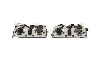 Ventilador (CPU/GPU) Kit (derechos/enlaces) original para Lenovo Legion Y740S-15IMH (81YX)