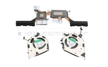 Ventilador con disipador (CPU/DIS/GPU) original para Lenovo IdeaPad Flex-14IWL (81SQ)