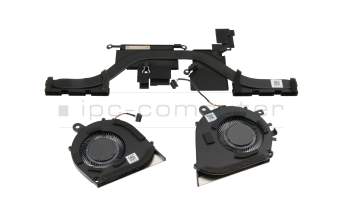 Ventilador con disipador (CPU/DIS/GPU) original para Lenovo IdeaPad Flex-14IWL (81SQ)