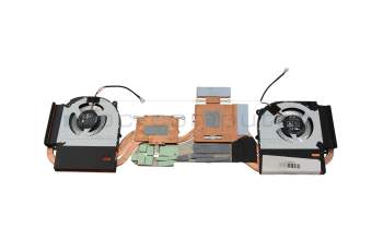 Ventilador con disipador (CPU/GPU) original para Clevo NP60x