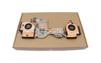 Ventilador con disipador (CPU/GPU) original para Lenovo P15 Gen 2 (20YQ/20YR)