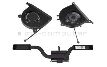 Ventilador con disipador (CPU/GPU) original para Lenovo Slim 7-14ARE05 (82A5)