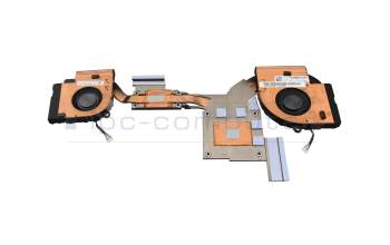 Ventilador con disipador (CPU/GPU) original para Lenovo ThinkPad P15 Gen 1 (20ST/20SU)
