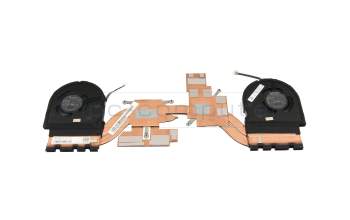 Ventilador con disipador (CPU/GPU) original para Lenovo ThinkPad P16v G2 (21KX/21KY)