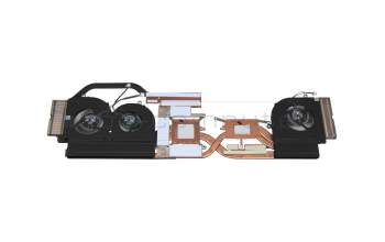Ventilador con disipador (CPU/GPU) original para MSI Creator 17 B11UH/B11UG/B11UE (MS-17M1)