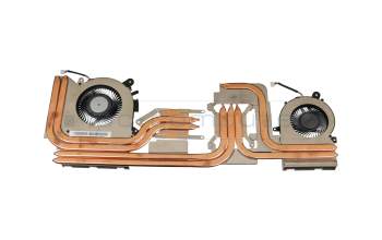 Ventilador con disipador (GPU/CPU) original para MSI GF65 Thin 9SEXR (MS-16W1)