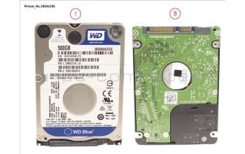 Fujitsu WDC:WD5000LPCX HDD 500GB SATA S3 5.4K 2.5\' 4K-AF (7MM)