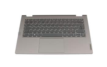 WKH08K teclado incl. topcase original Lenovo DE (alemán) antracita/canaso con retroiluminacion con compartimento para bolígrafo inteligente