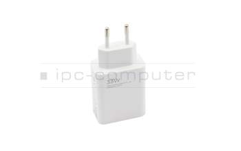 Xiaomi Mi3 original cargador USB-C 33 vatios EU wallplug blanca (Charging Combo Type-A)