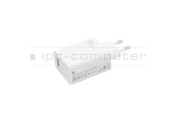 Xiaomi Redmi 10X 5G original cargador USB-C 33 vatios EU wallplug blanca (Charging Combo Type-A)