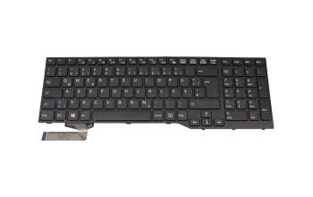YKKB201027678928 teclado original Fujitsu DE (alemán) negro/negro