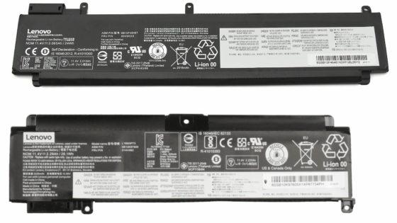 2 baterías diferentes en un solo modelo de Lenovo