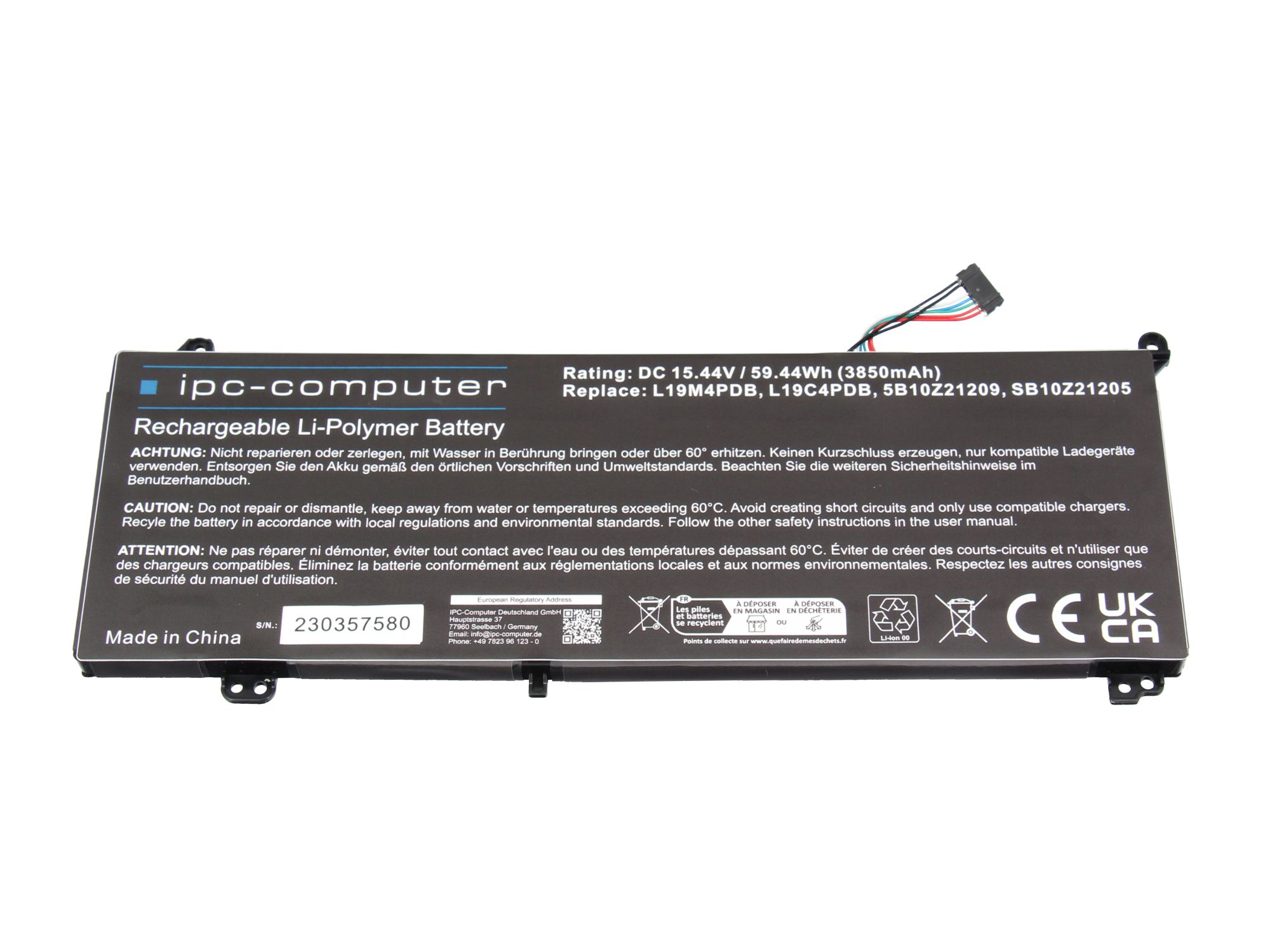 Informationen zur Produktsicherheit