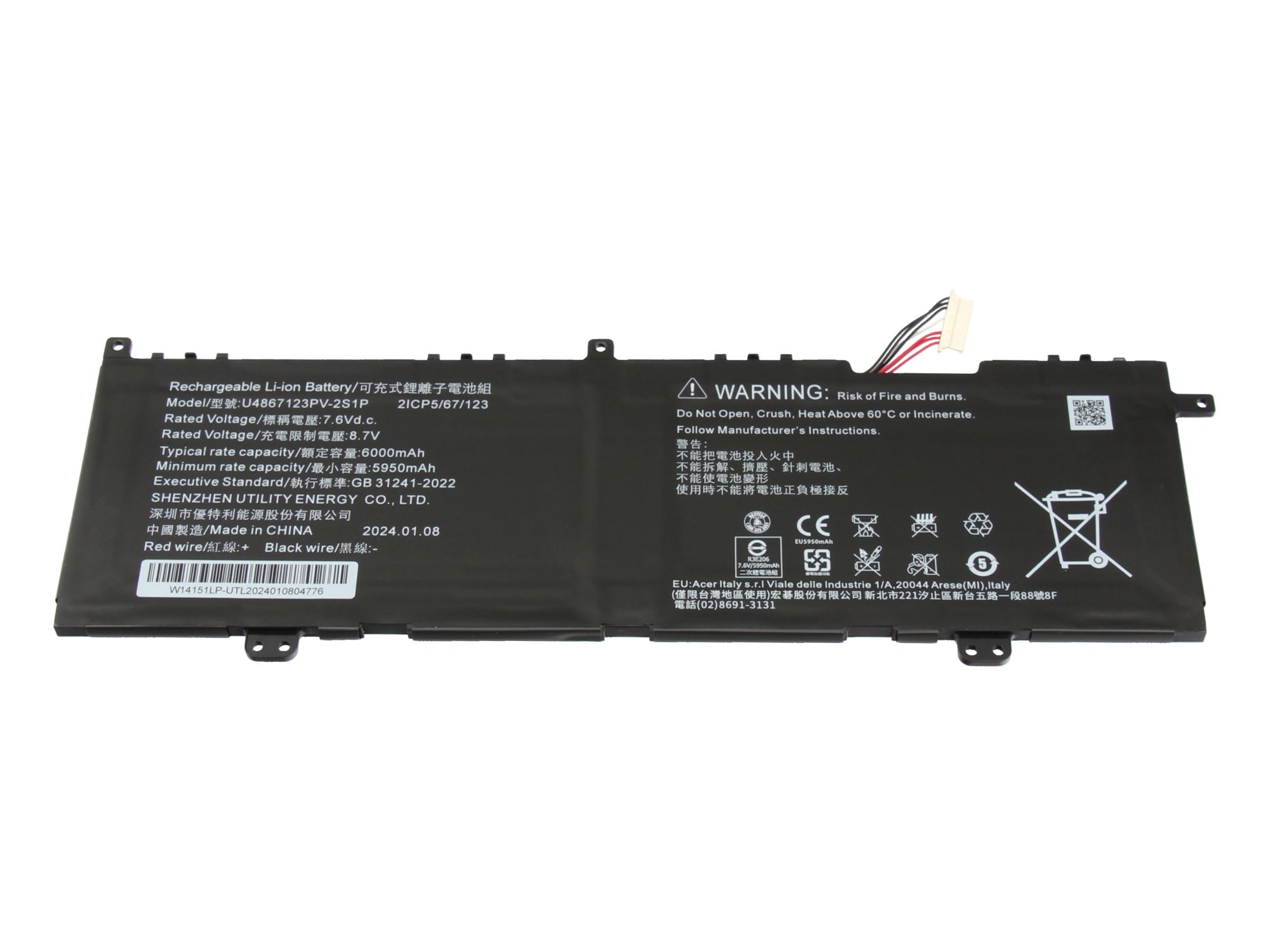 Informationen zur Produktsicherheit