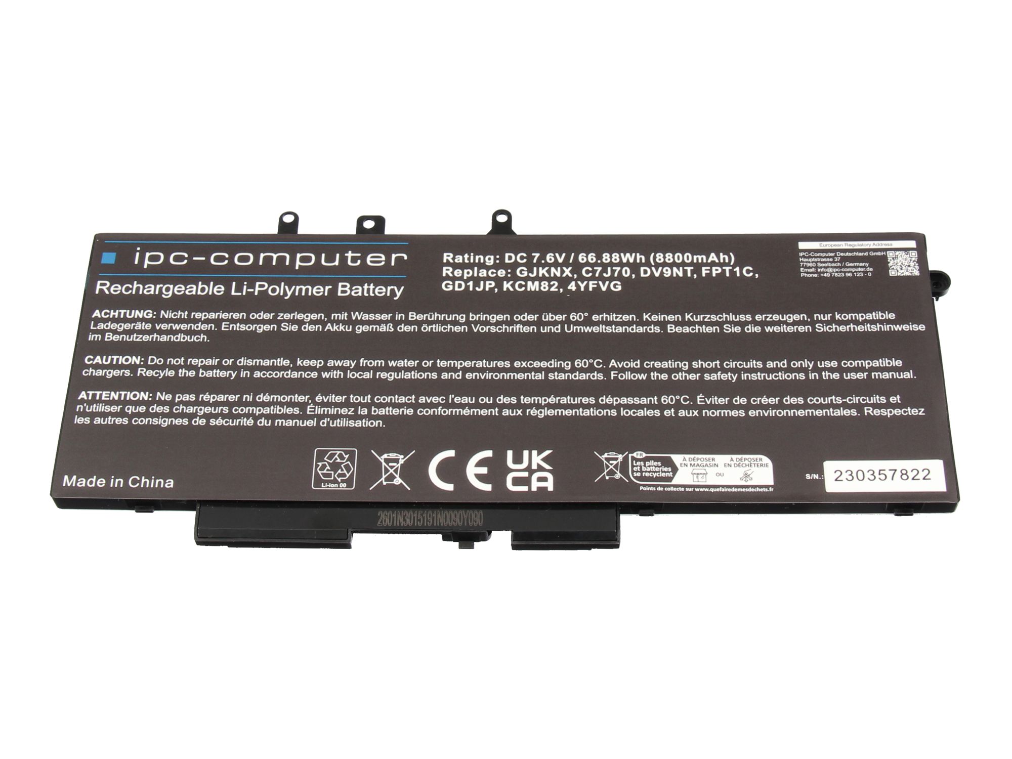 Informationen zur Produktsicherheit