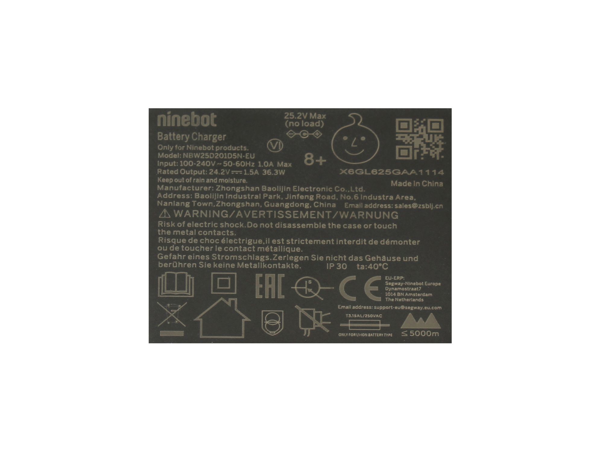 Informationen zur Produktsicherheit