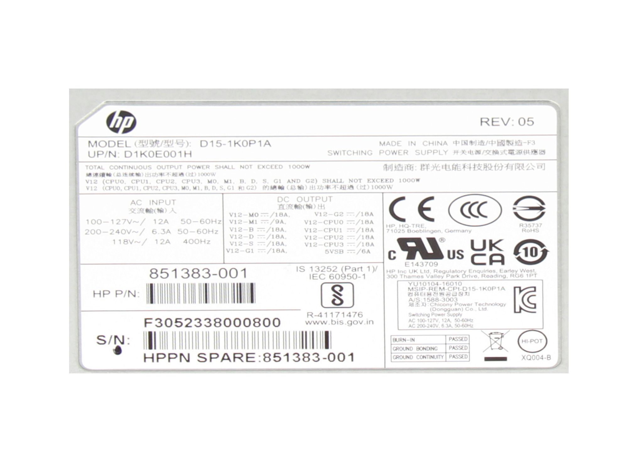 Informationen zur Produktsicherheit