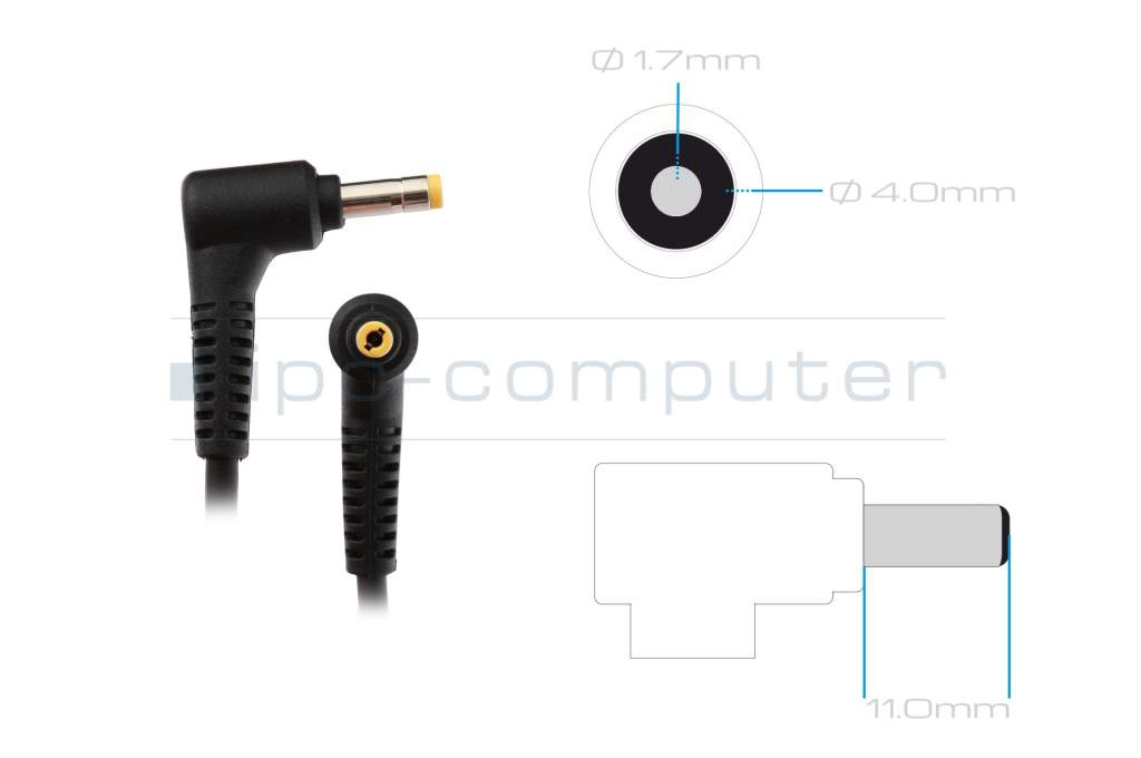 Chargeur USB-C 45 watts original pour Lenovo IdeaPad 3 CB-14IGL05 (82C1) 