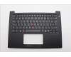 Lenovo 5M11Q60805 C-Cover W/KB GERMAN BLACK BL