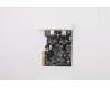 Lenovo 5C50V94319 CARDPOP Rear USB 3.1 Type C LP