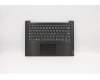 Lenovo C-Abdeckung mit Tastatur, Englisch (US, Euro), Schwarz, Ohne_Hintergrundbeleuchtung para Lenovo IdeaPad S145-14AST (81ST)