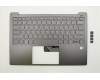 Lenovo C-Abdeckung mit Tastatur, USA – Englisch, Eisengrau, Hintergrundbeleuchtung para Lenovo IdeaPad 730S-13IWL (81JB)