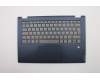Lenovo C-Abdeckung mit Tastatur, Französisch, Blau, Hintergrundbeleuchtung, Fingerabdruck para Lenovo IdeaPad C340-14IWL (81N4)