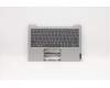 Lenovo C-Abdeckung mit Tastatur, Englisch (GB), Platingrau, Ohne_Hintergrundbeleuchtung para Lenovo IdeaPad Slim 1-11AST-05 (81VR)