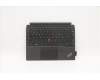Lenovo MECH_ASM BacklitKB EuroSpanish FPR Black para Lenovo ThinkPad X12 Detachable (20UW/20UV)