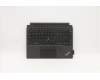 Lenovo MECH_ASM Backlit KB UK English FPR Black para Lenovo ThinkPad X12 Detachable (20UW/20UV)