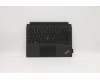 Lenovo MECH_ASM Backlit KB EURO ENG FPR Black para Lenovo ThinkPad X12 Detachable (20UW/20UV)