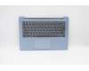 Lenovo C-Abdeckung mit Tastatur, USA – Englisch, Liquid Blue, Hintergrundbeleuchtung, Fingerabdruck para Lenovo IdeaPad 530S-14IKB (81EU)