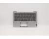 Lenovo C-Abdeckung mit Tastatur, Englisch (US, Euro), Platingrau, Ohne_Hintergrundbeleuchtung para Lenovo IdeaPad 1-11IGL05 (81VT)