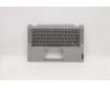 Lenovo C-Abdeckung mit Tastatur, Spanisch, Platingrau, Hintergrundbeleuchtung, Ohne_Fingerabdruckscanner para Lenovo IdeaPad Flex 5-14IIL05 (81WS/81X1)