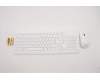 Lenovo Tastatur_Maus, 2,4 G, Arabisch, Weißgrau, Nicht beleuchtet para Lenovo IdeaCentre A340-22IGM (F0EA)