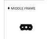 Asus UX8402ZE-2K MB MIDDLE FRAME para Asus UX8402VU