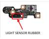 Asus GZ301VV LIGHT SENSOR RUBBER para Asus ROG Flow Z13-ACRNM RMT02