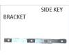 Asus GZ301VV-1F SIDE KEY BRACKET para Asus ROG Flow Z13-ACRNM RMT02