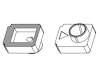Asus C424MA NTH MIC RUBBER para Asus Chromebook 14 C424MA