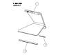 Asus V221ID-1B STAND-W para Asus V222G 1B