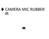 Asus E5202WHA CAMERA MIC RUBBER para Asus ExpertCenter E5 E5402WHAT