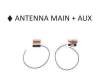 Asus 14008-043415RR B5602CBA ANTENNA MAIN+AUX 306MM 422MM