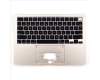 Apple Top Case with Keyboard ANSI US (Original) - Gold, Apple MacBook Air 13 (2022) para Apple MacBook Air M2 (13" 2022) A2681