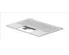 HP TOP COVER W KB NSV BL STR GR para HP Envy 14-eb1