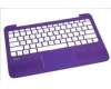 HP Top Cover Inp W Kb Snw Itl para HP 14-cb1000