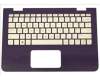 HP Assy Top Cover Inp W Kb Snw Gr para HP Stream 11-ab000