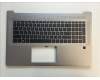 HP SPS-TOPCOVER W/KB AHS PT TP para HP 470 G9